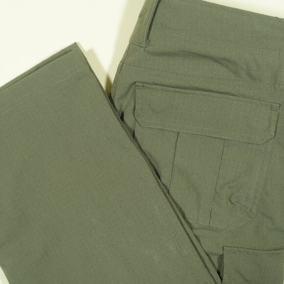 Under Armour Storm Tactical Patrol Cargo Pants Womens 6 Green Ripstop - Picture 1 of 7